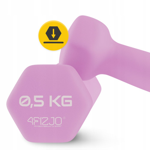 Гантель  4FIZJO 2 Х 0.5 КГ  - фото №6